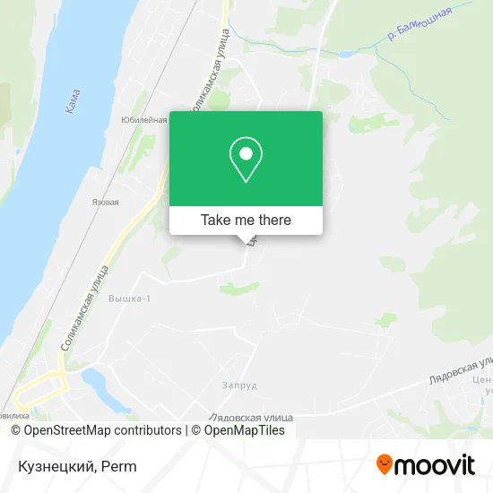 Кузнецкий map