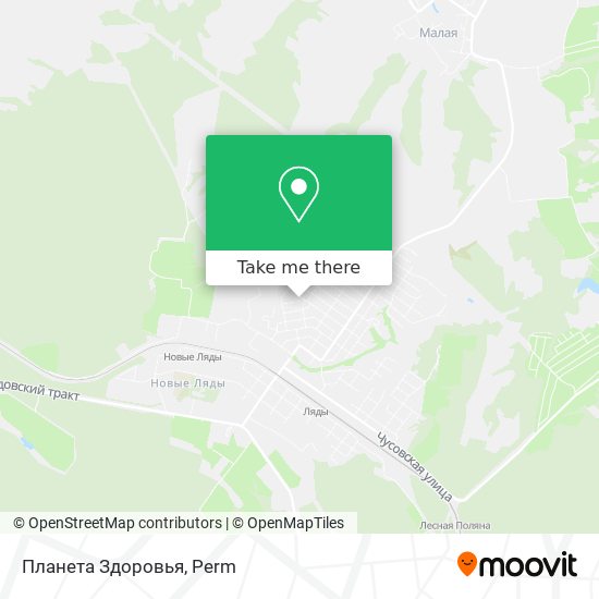 Планета Здоровья map