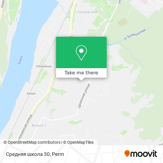 Средняя школа 30 map