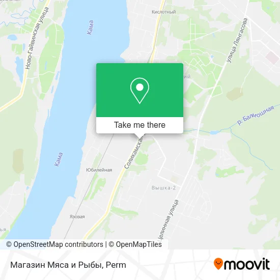 Магазин Мяса и Рыбы map