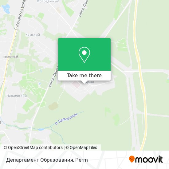 Департамент Образования map