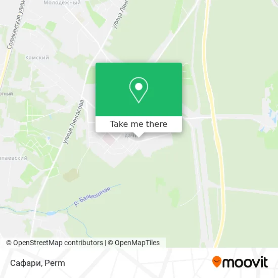 Сафари map