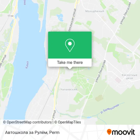 Автошкола за Рулём map
