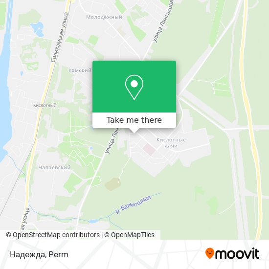 Надежда map