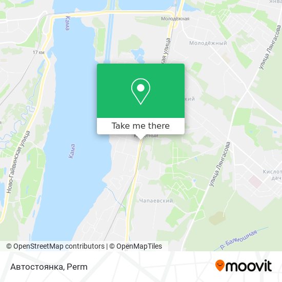 Автостоянка map