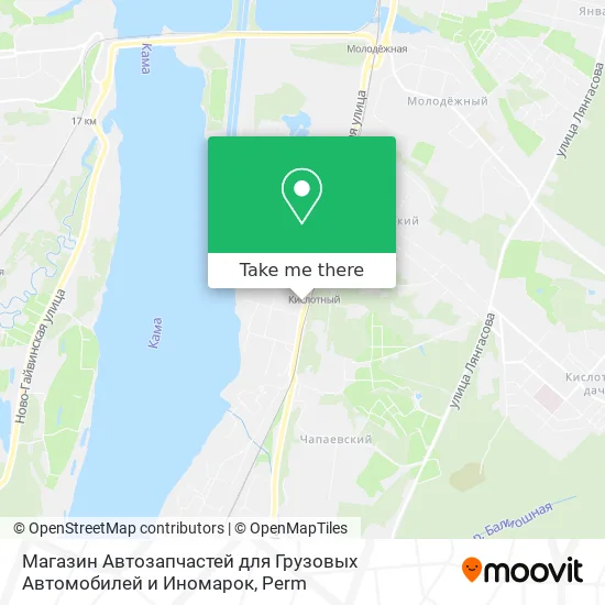 Магазин Автозапчастей для Грузовых Автомобилей и Иномарок map
