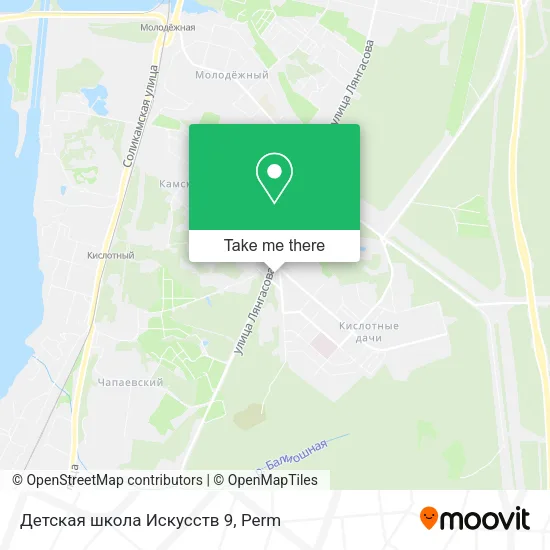 Детская школа Искусств 9 map