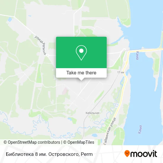 Библиотека 8 им. Островского map