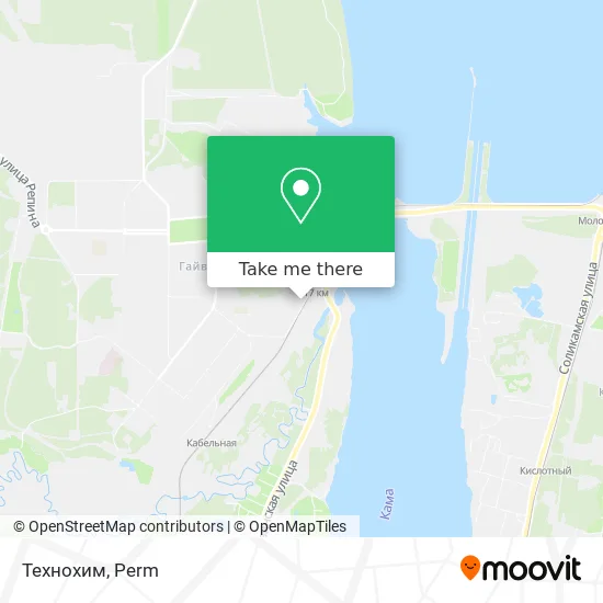 Технохим map