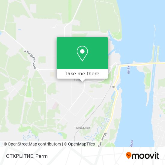 ОТКРЫТИЕ map