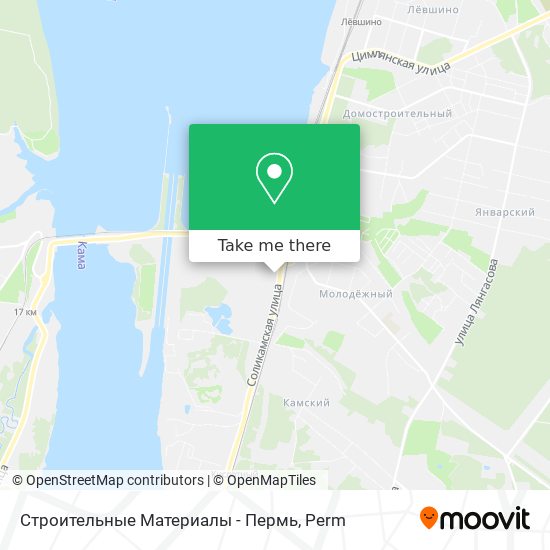 Строительные Материалы - Пермь map