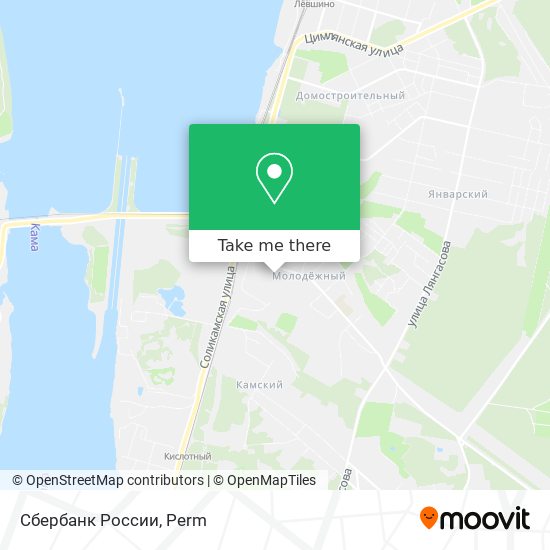 Сбербанк России map