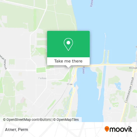 Атлет map