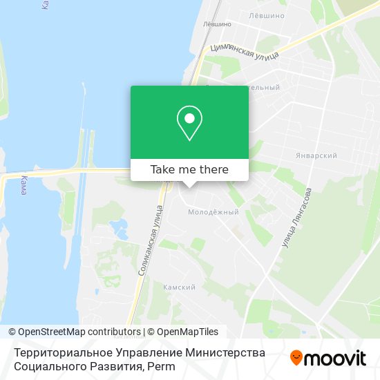 Территориальное Управление Министерства Социального Развития map