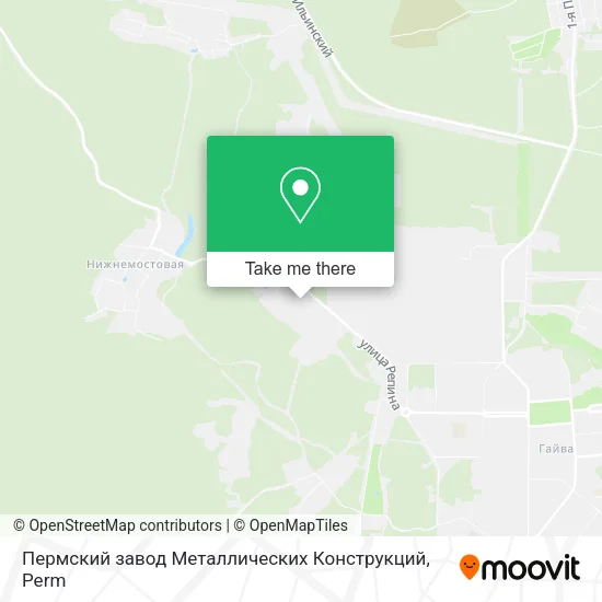 Пермский завод Металлических Конструкций map
