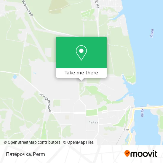 Пятёрочка map