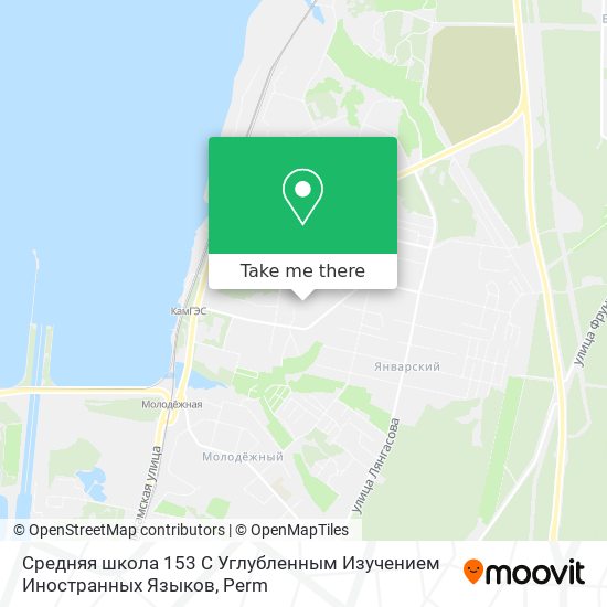 Средняя школа 153 С Углубленным Изучением Иностранных Языков map