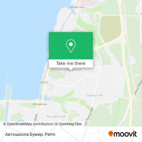 Автошкола Бумер map