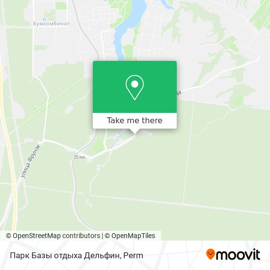 Парк Базы отдыха Дельфин map