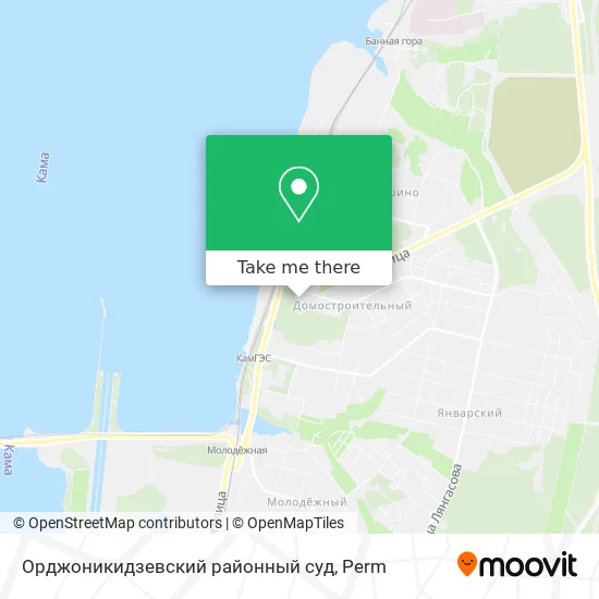 Орджоникидзевский районный суд map