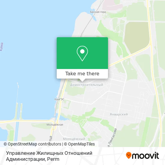 Управление Жилищных Отношений Администрации map