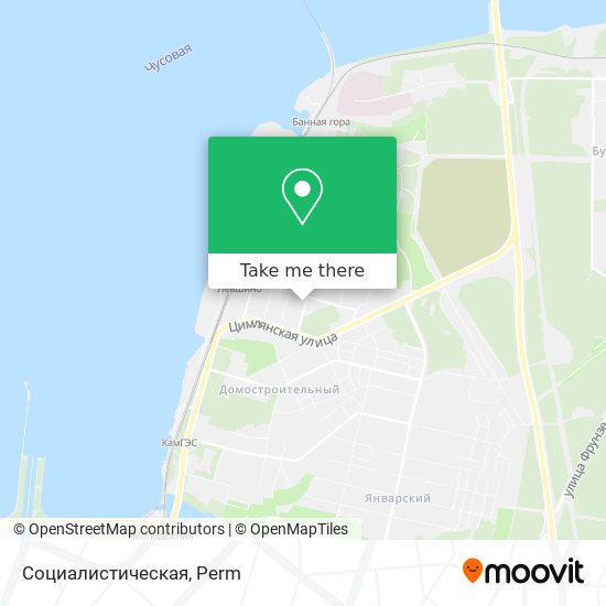 Социалистическая map