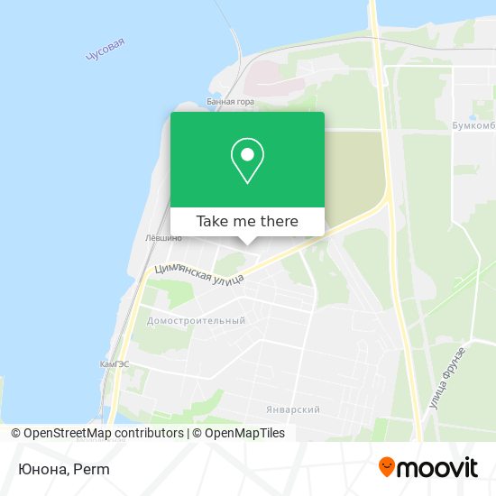 Юнона map