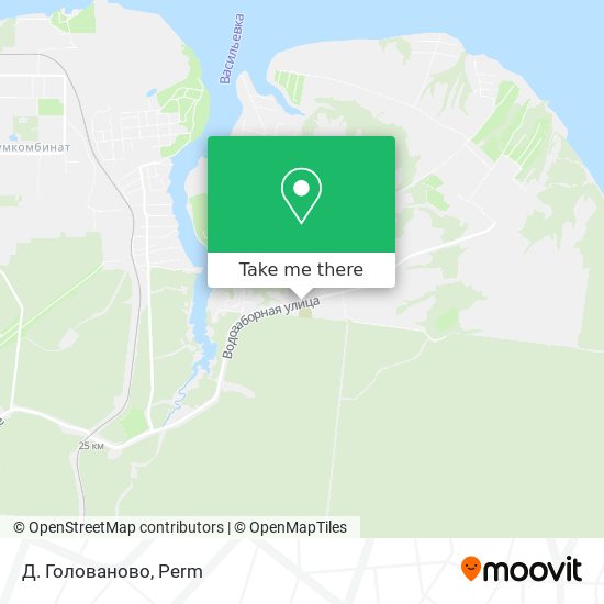Д. Голованово map
