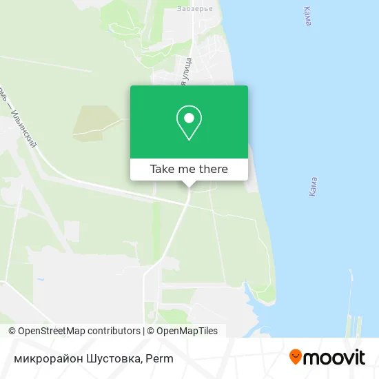 микрорайон Шустовка map