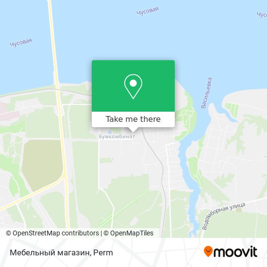Мебельный магазин map