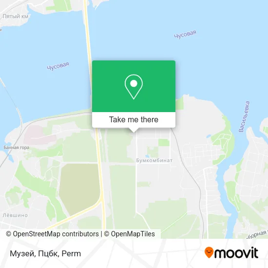 Музей, Пцбк map
