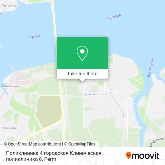 Поликлиника 4 городская Клиническая поликлиника 8 map