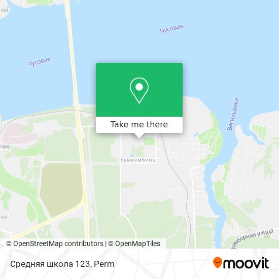 Средняя школа 123 map