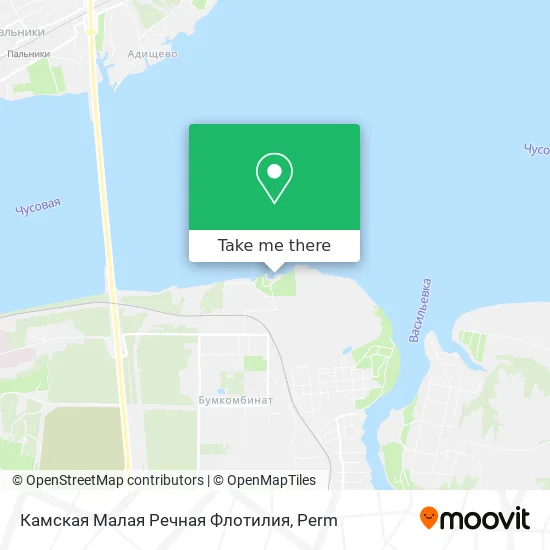 Камская Малая Речная Флотилия map