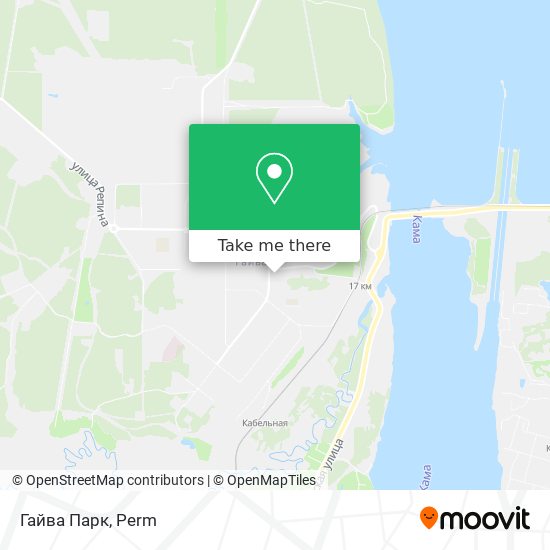 Гайва Парк map