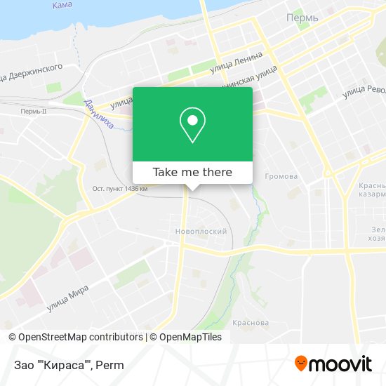 Зао ""Кираса"" map