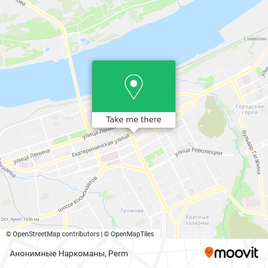 Анонимные Наркоманы map