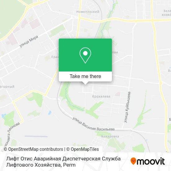 Лифт Отис Аварийная Диспетчерская Служба Лифтового Хозяйства map