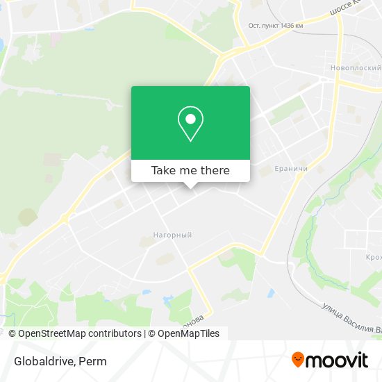 Globaldrive map