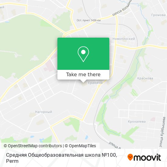 Средняя Общеобразовательная школа №100 map