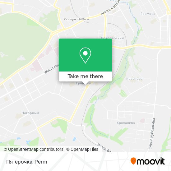 Пятёрочка map