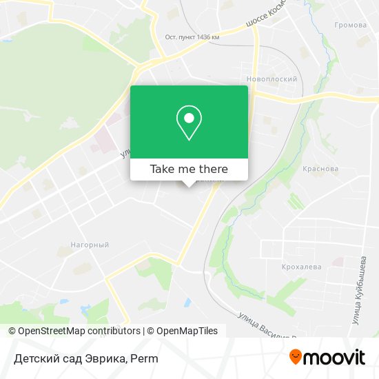 Детский сад Эврика map