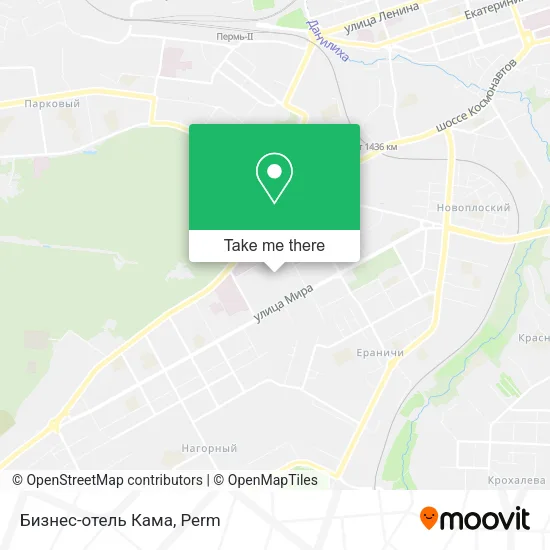 Бизнес-отель Кама map