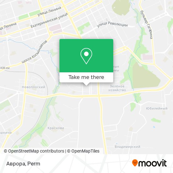 Аврора map