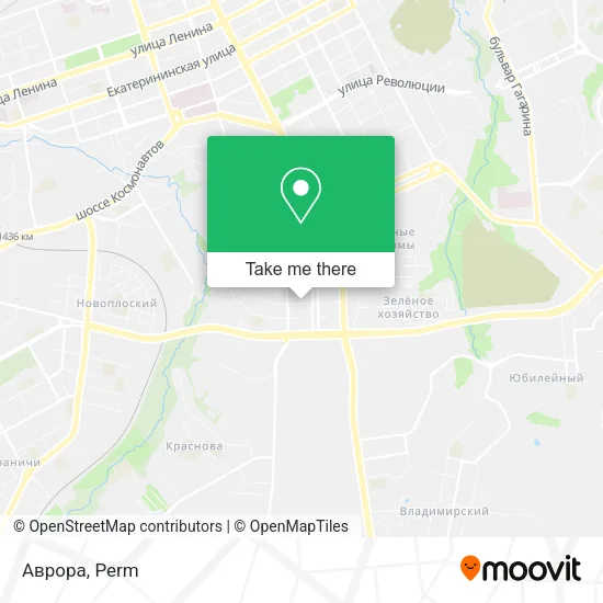 Аврора map