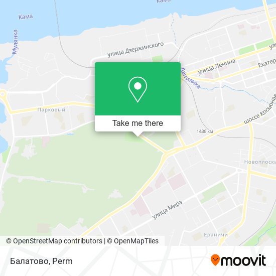 Балатово map