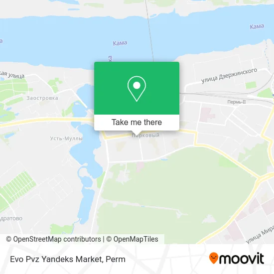 Evo Pvz Yandeks Market map