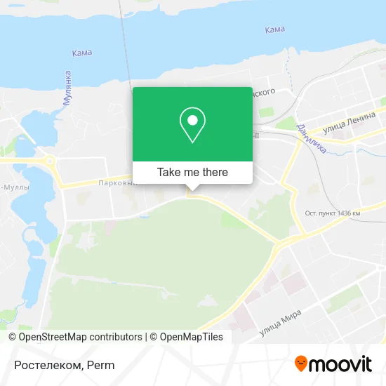 Ростелеком map