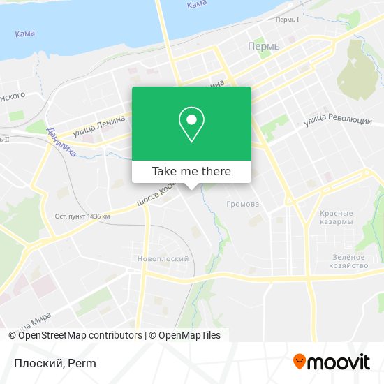 Плоский map