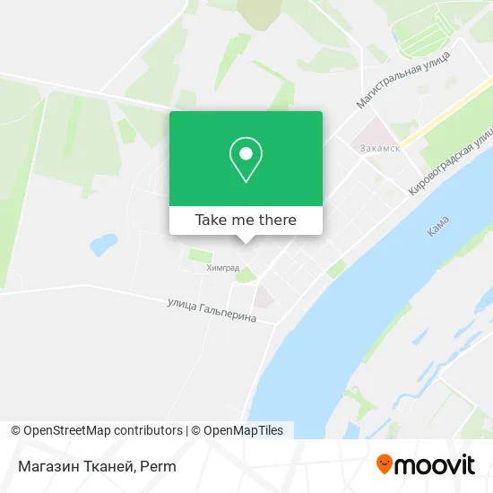 Магазин Тканей map